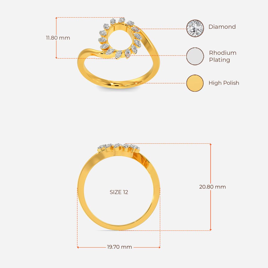 Greek Goddess Diamond Rings