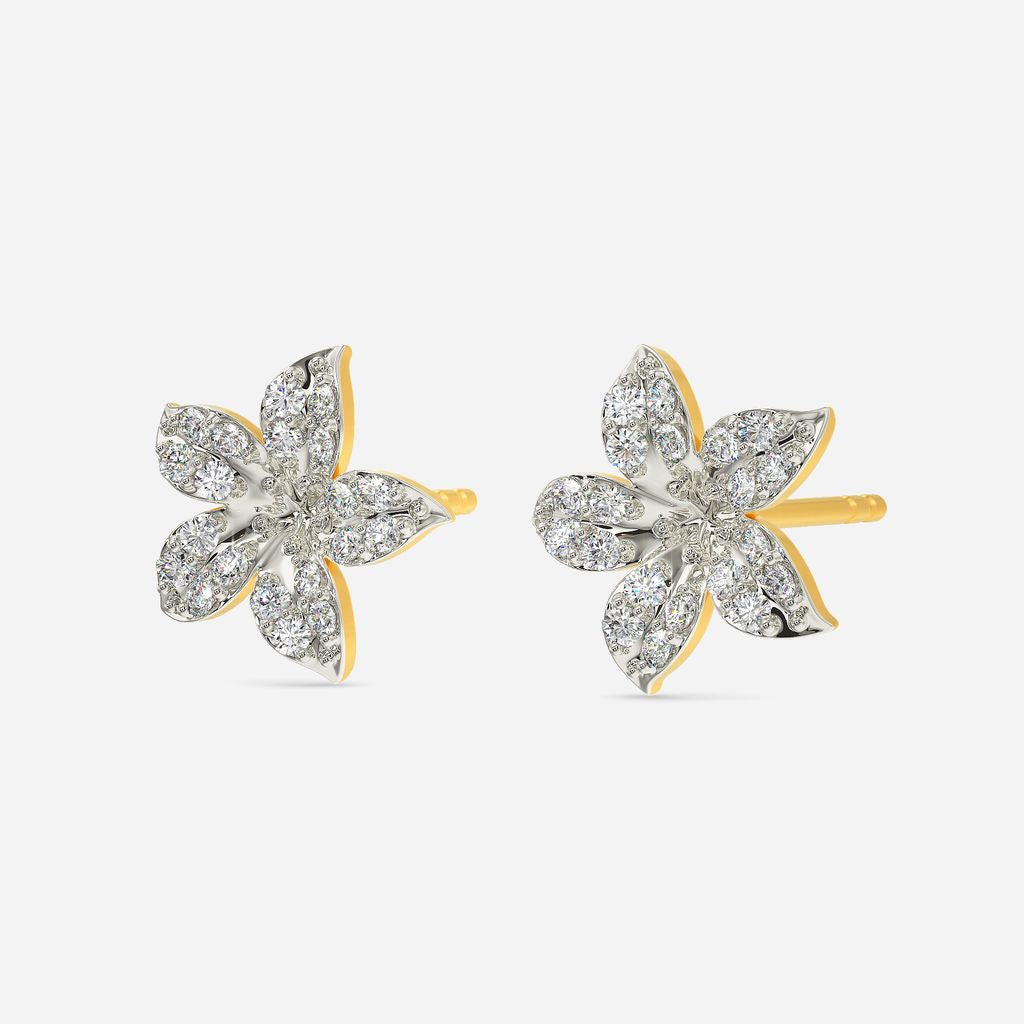 Flora Diamond Diamond Earrings