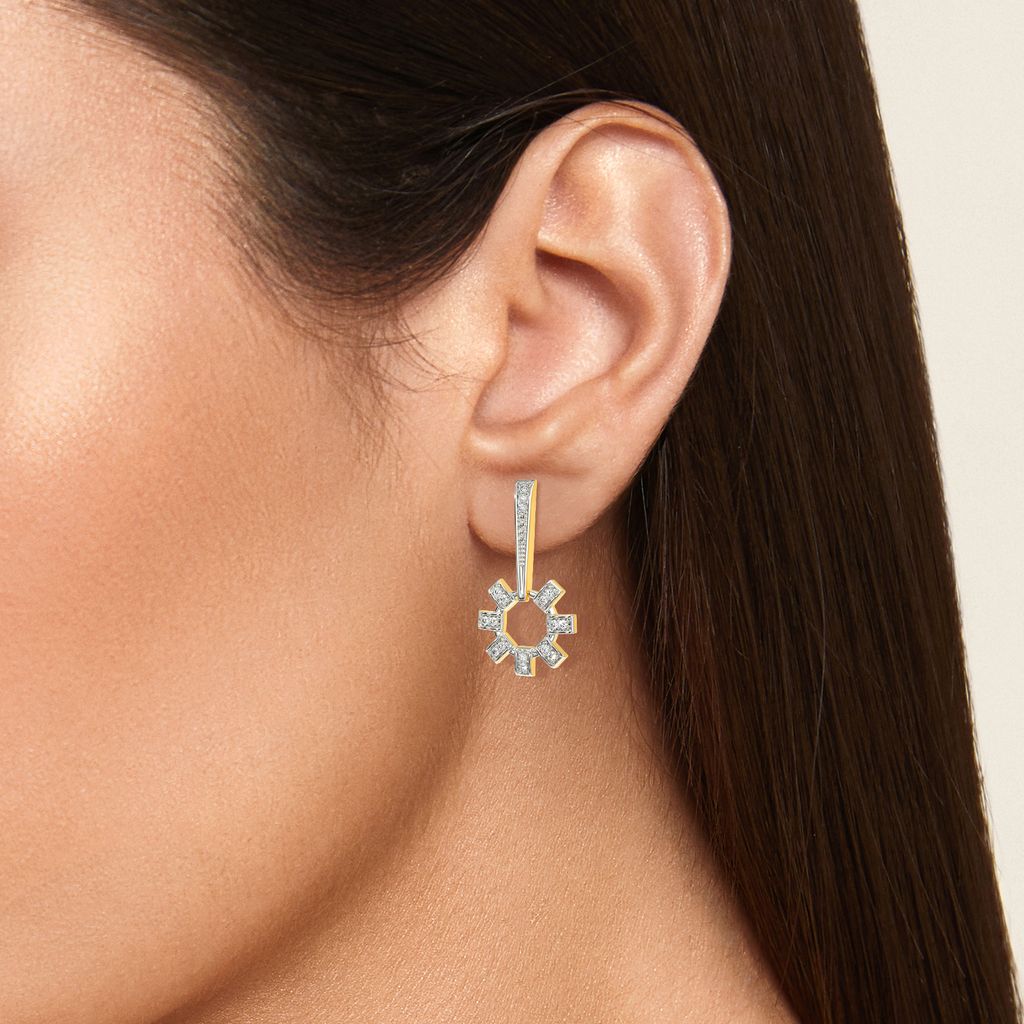 Starry Delight Diamond Earrings