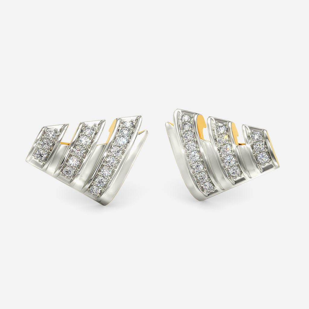 Blur Gleam Diamond Earrings