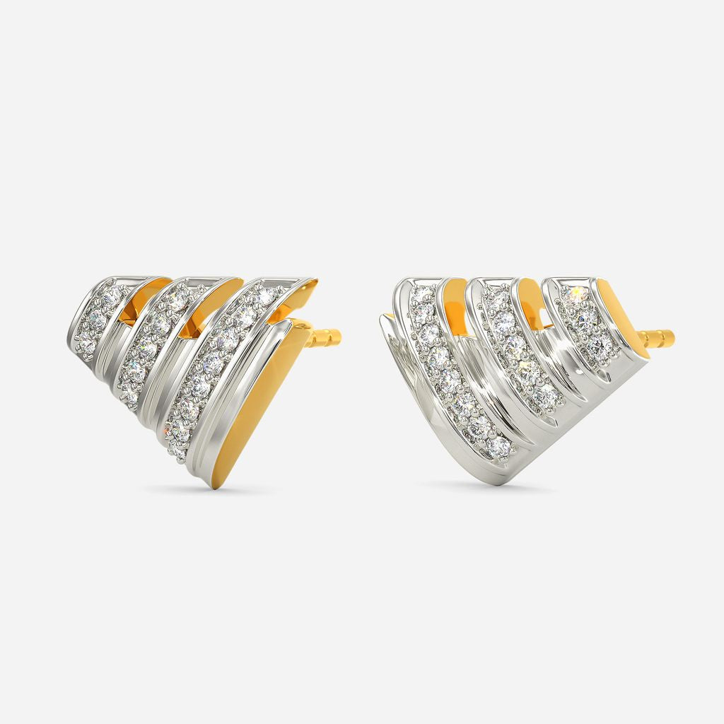 Blur Gleam Diamond Earrings