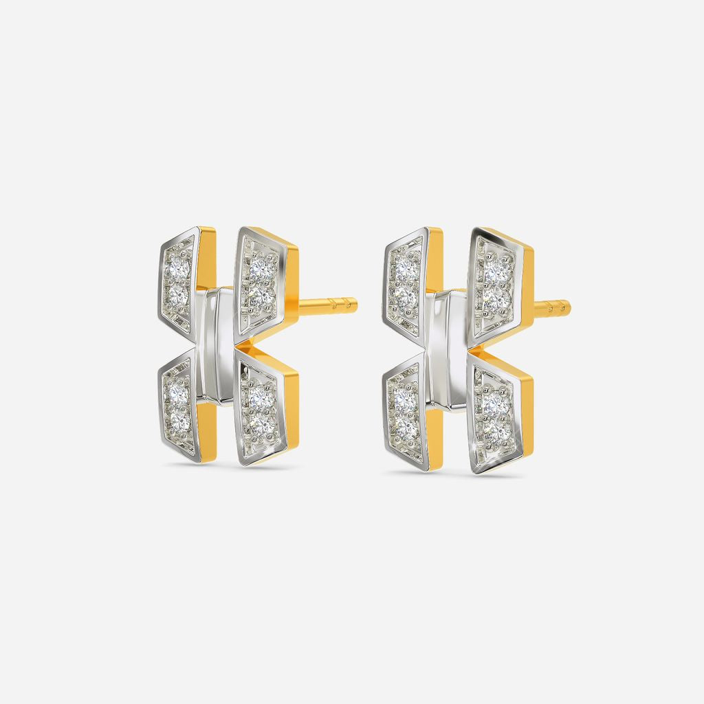 So Very Surrealistic Diamond Earrings