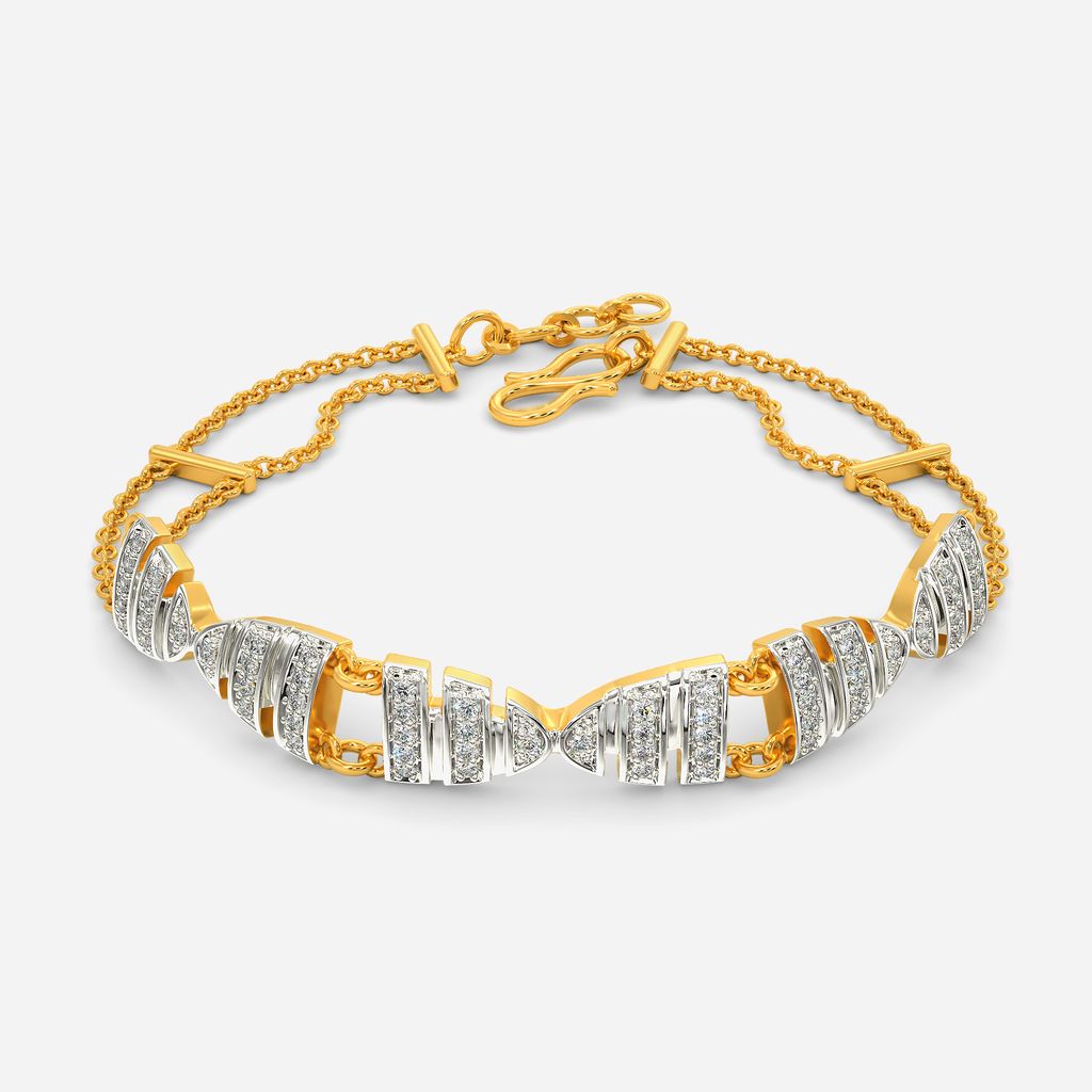 In The Ovoid Diamond Bracelets