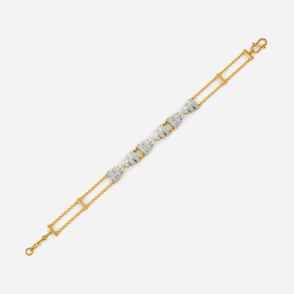 In The Ovoid Diamond Bracelets