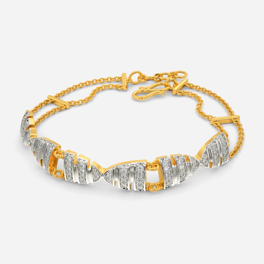 In The Ovoid Diamond Bracelets