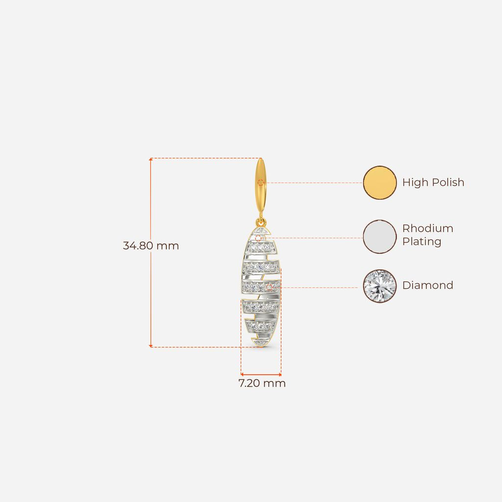 In The Ovoid Diamond Earrings