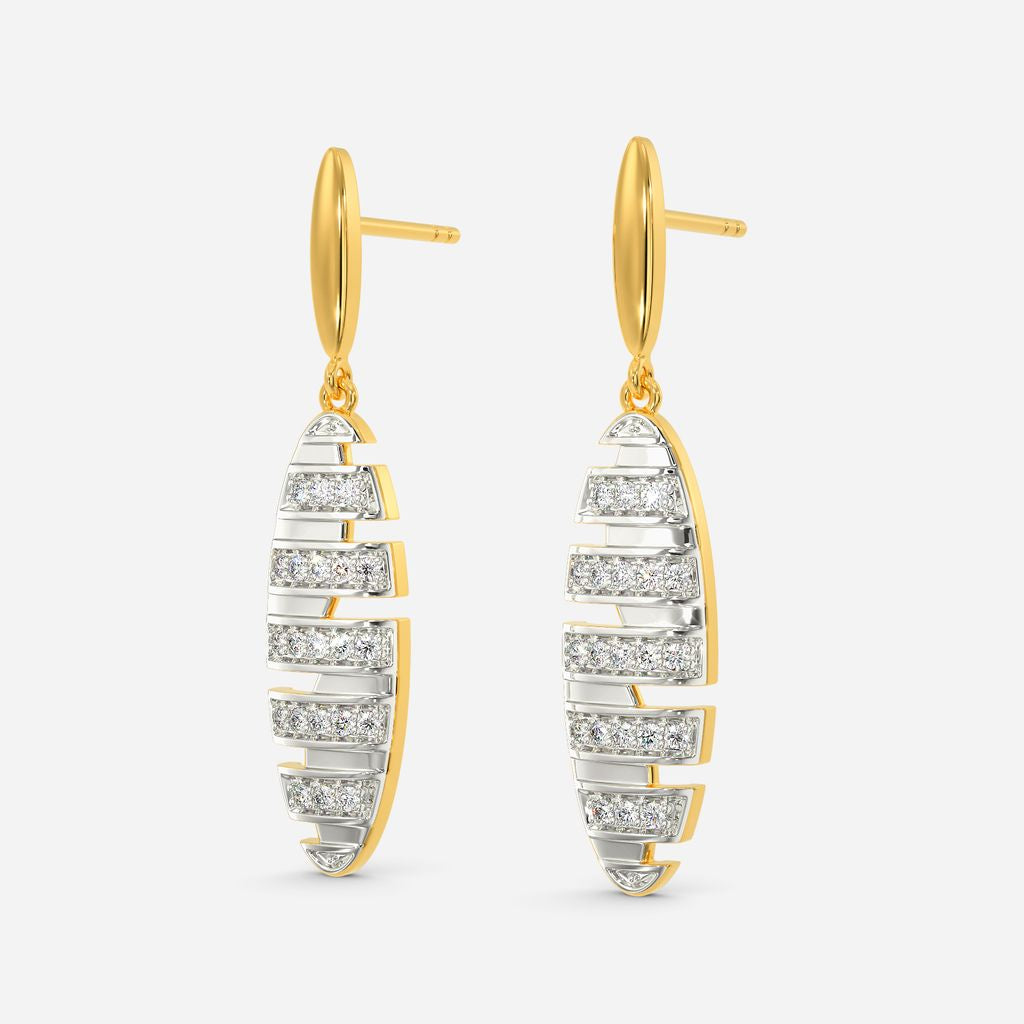 In The Ovoid Diamond Earrings