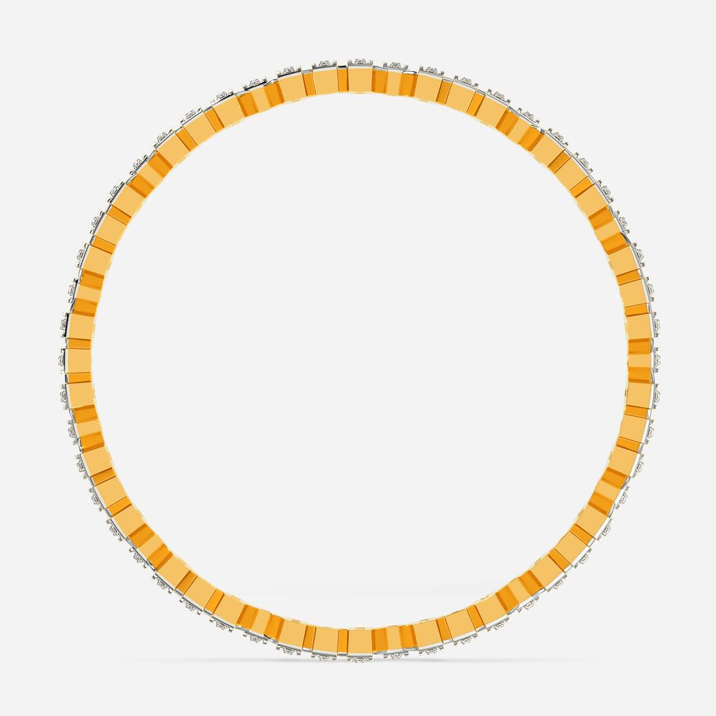 In The Ovoid Diamond Bangles