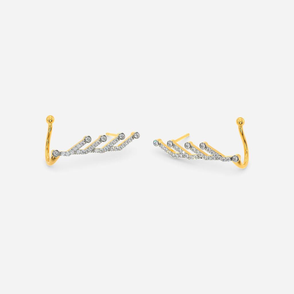 Stellar Cyber Diamond Earrings