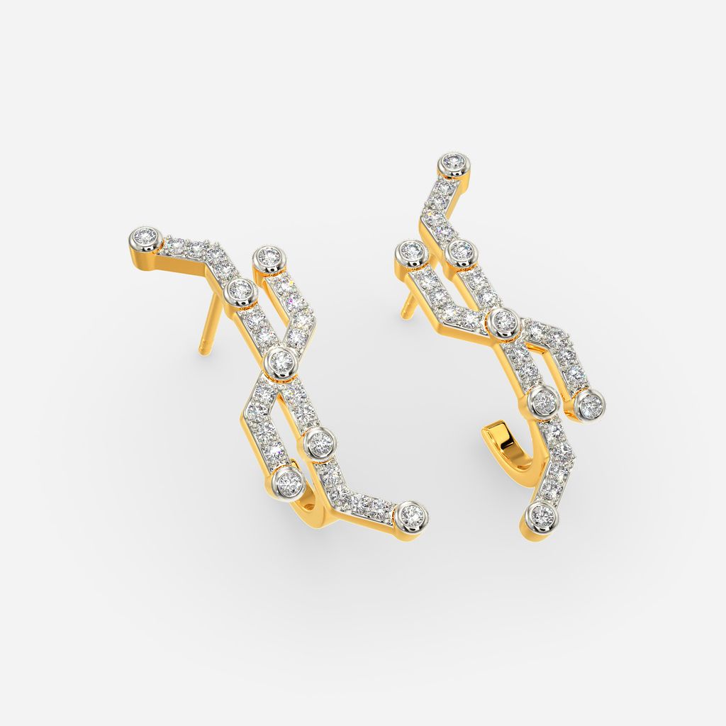 Future Power Diamond Earrings
