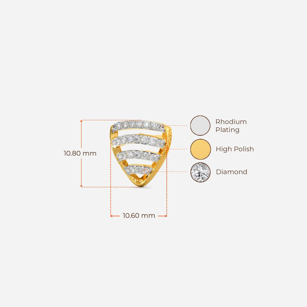 Volume Vines Diamond Earrings