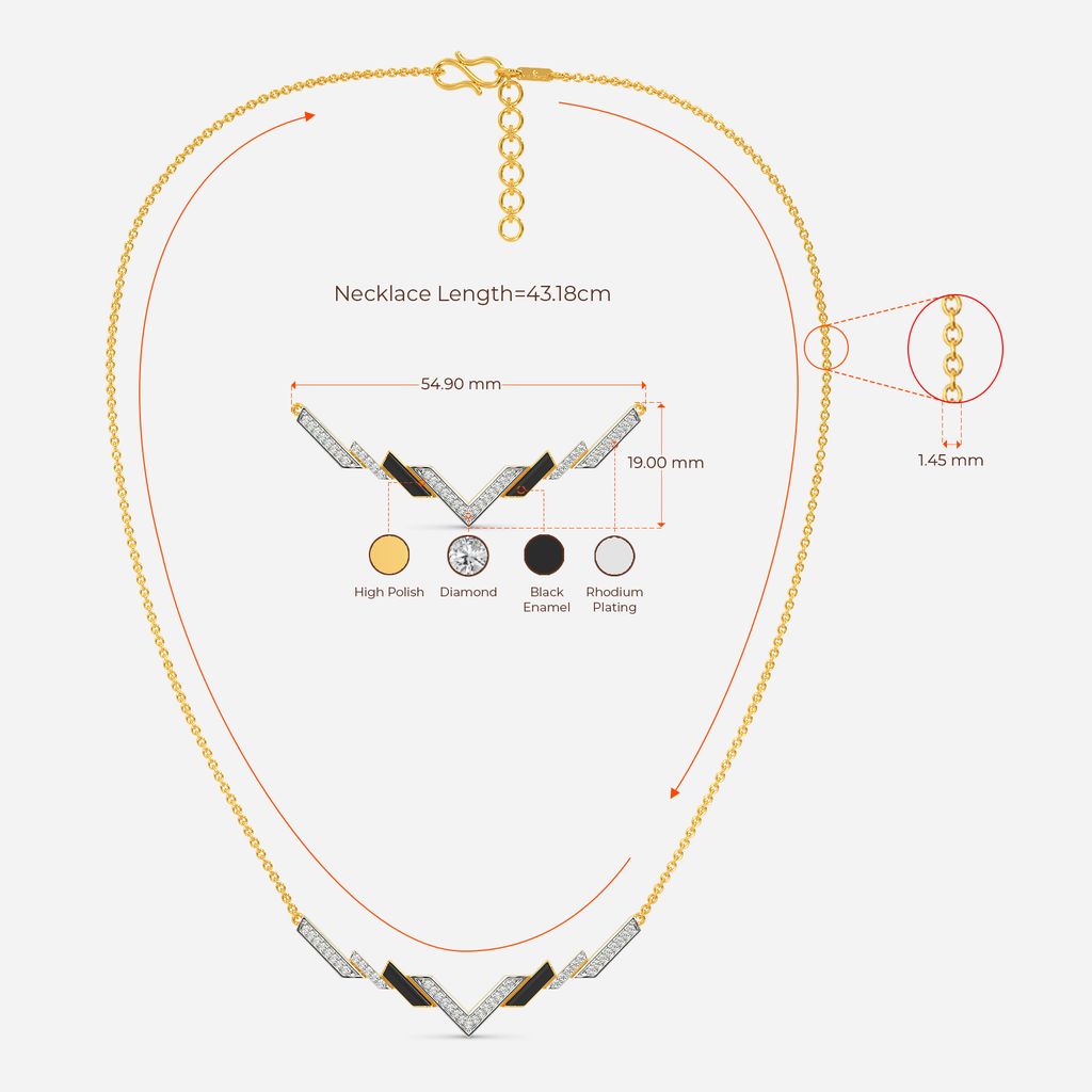 Stripe Tribe Diamond Necklaces