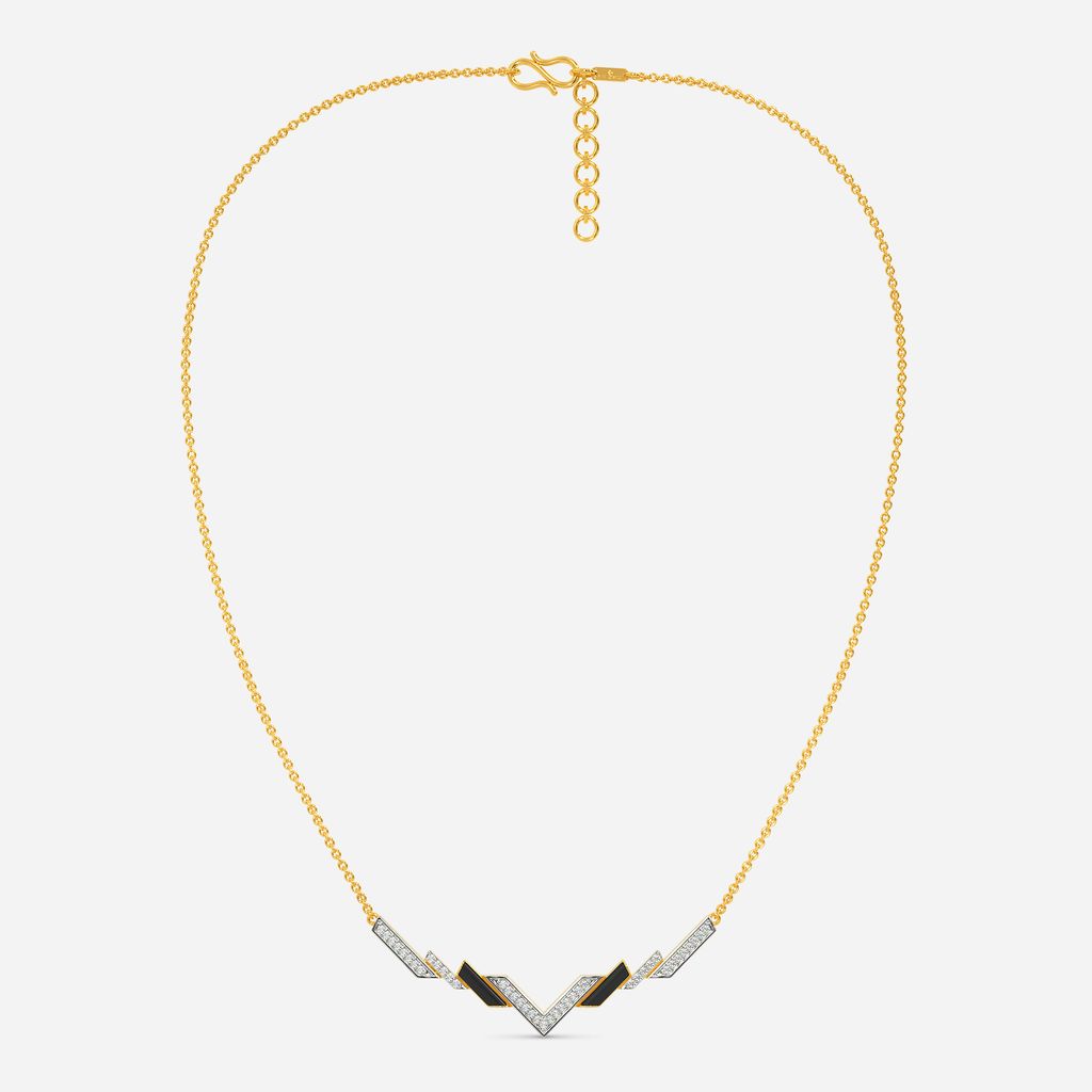 Stripe Tribe Diamond Necklaces