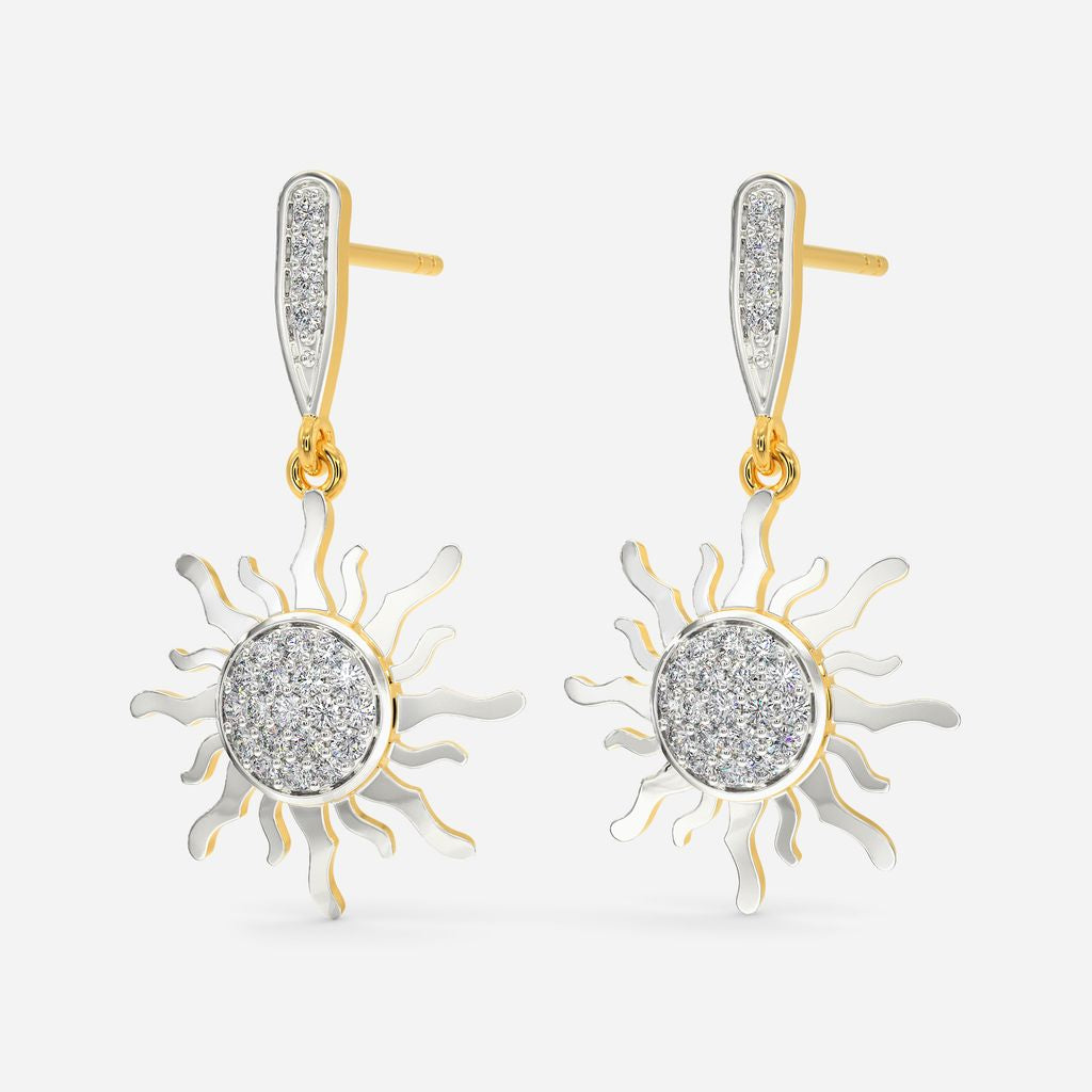 Feels Like a Sun Day Diamond Earrings