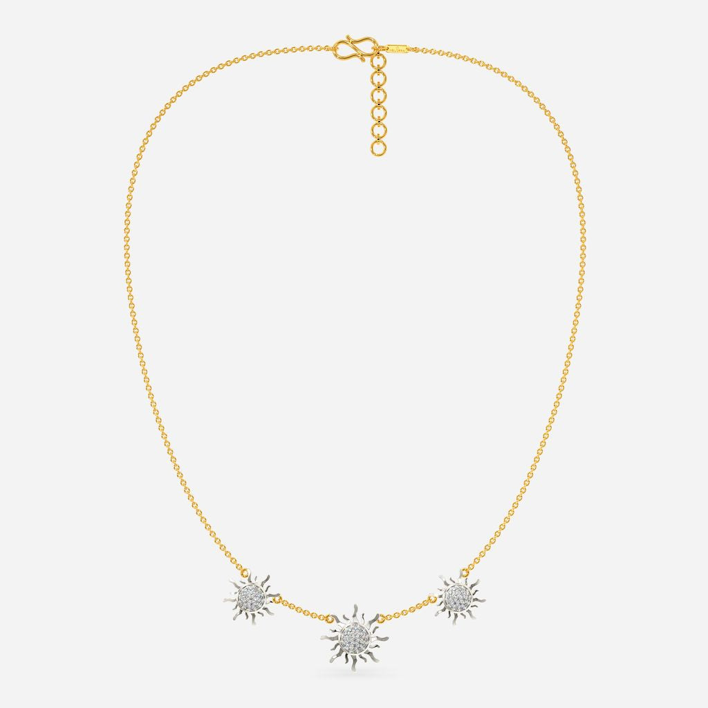 Sunshine So Fine Diamond Necklaces