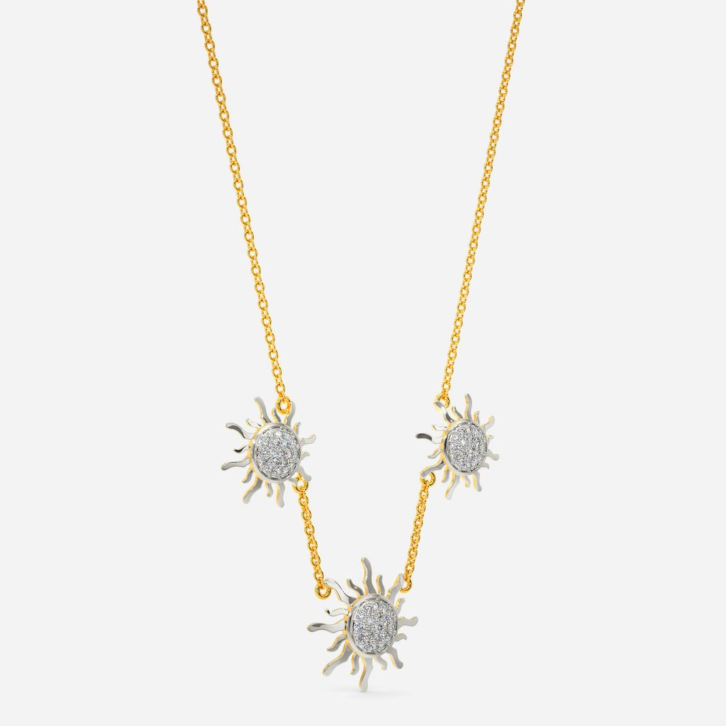 Sunshine So Fine Diamond Necklaces