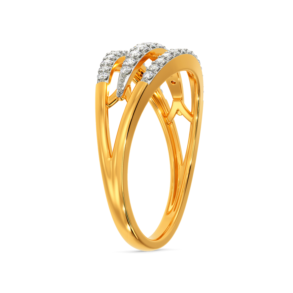 Bubble Bling Diamond Rings