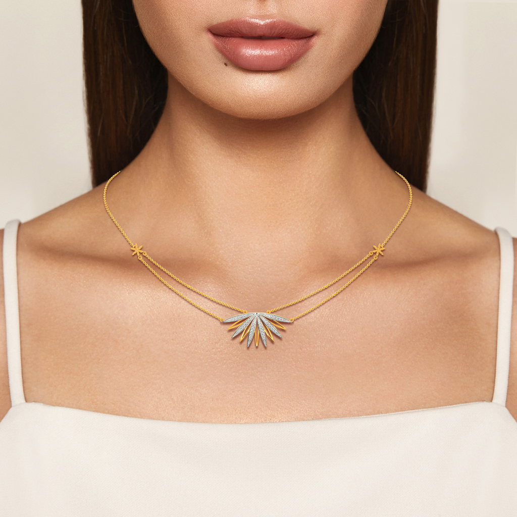 Jazzy Jasmine Diamond Necklaces