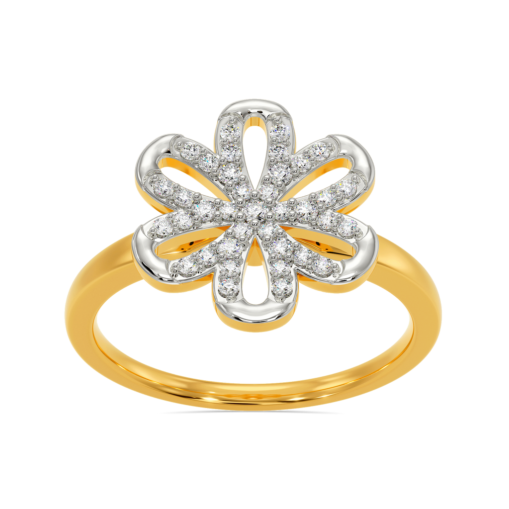 Hyacinth's Glory Diamond Rings