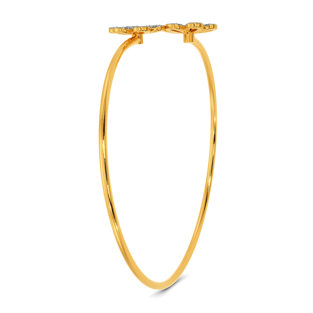 Hyacinth's Glory Diamond Bangles