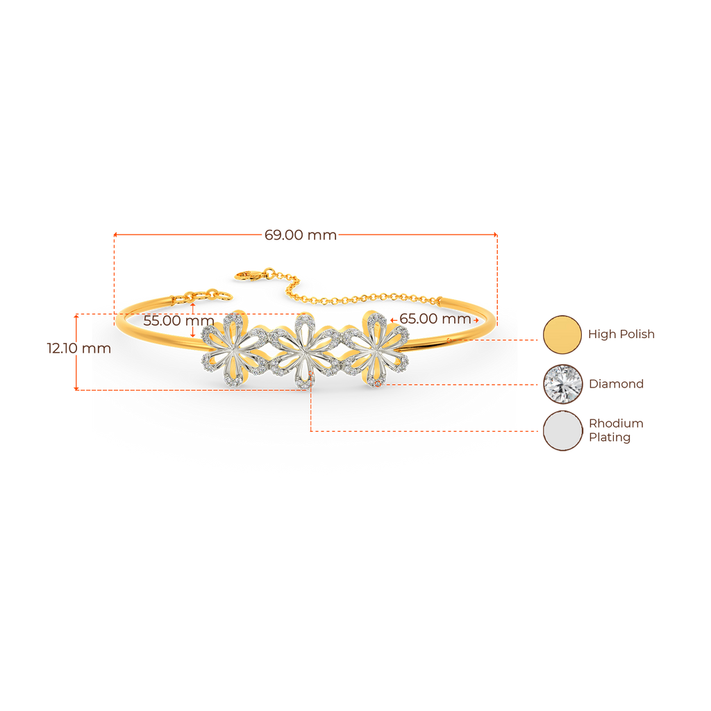 Perennial Bach Diamond Bangles