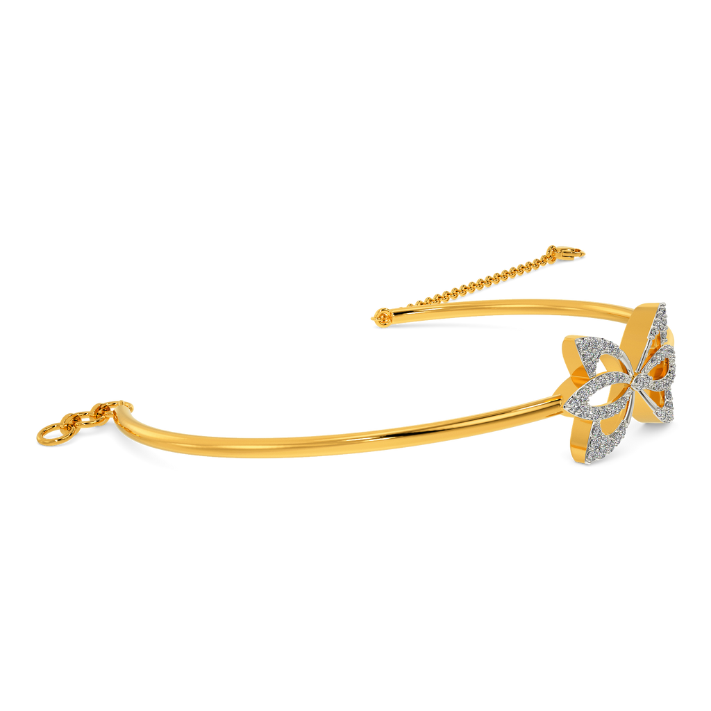 Tune Of The Lotus Diamond Bangles