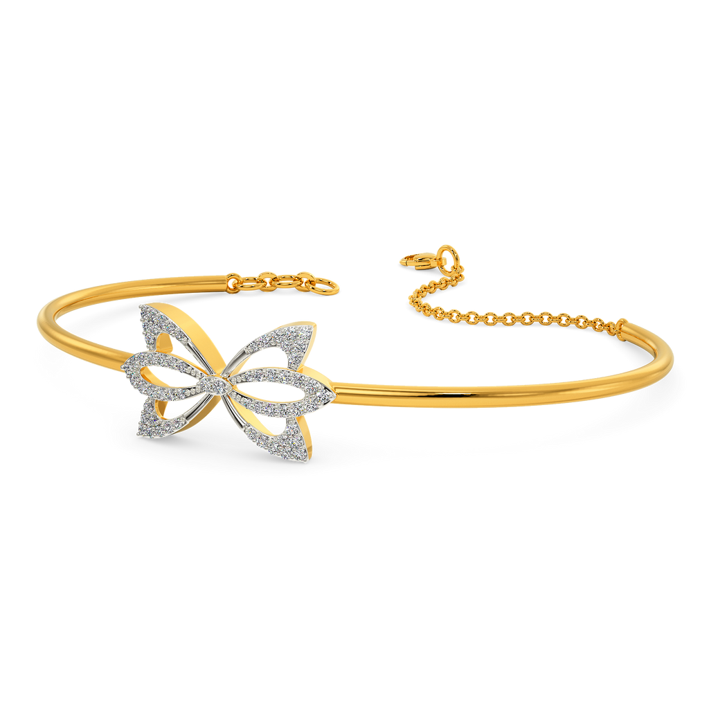 Tune Of The Lotus Diamond Bangles