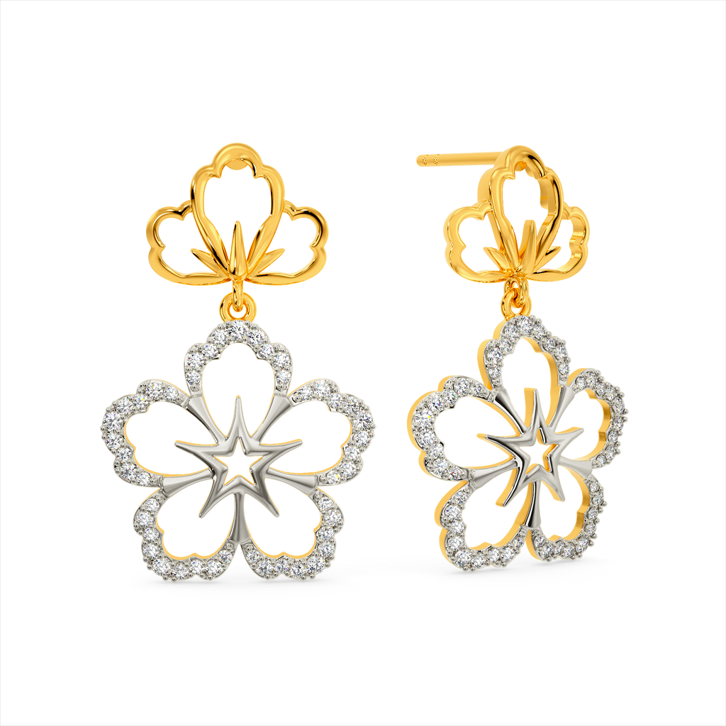 Vibin To Jamesia Diamond Earrings