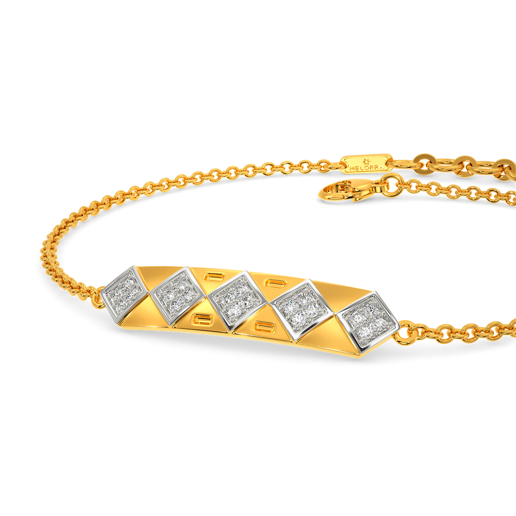 Sturdy Stitches Diamond Bracelets