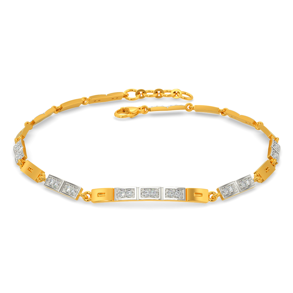 Funky Functional Diamond Bracelets
