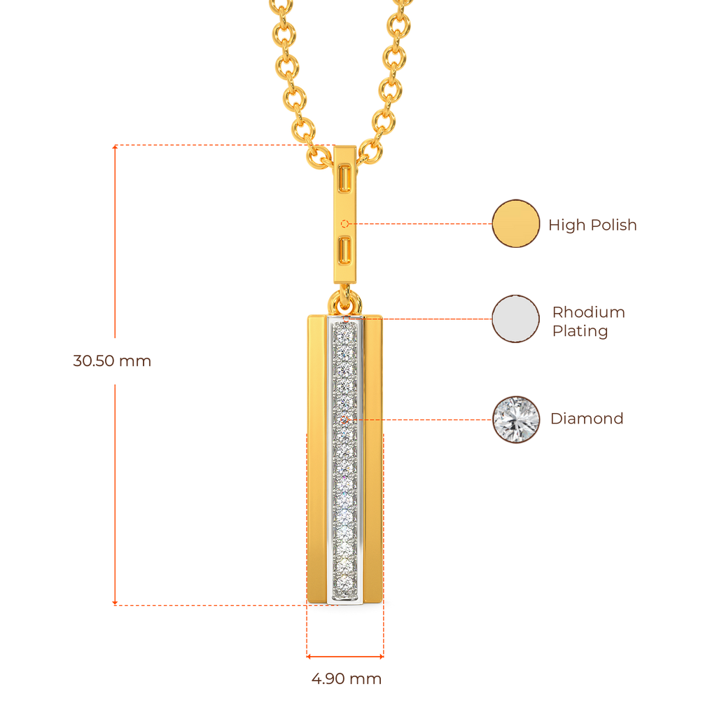 Funky Functional Diamond Pendants