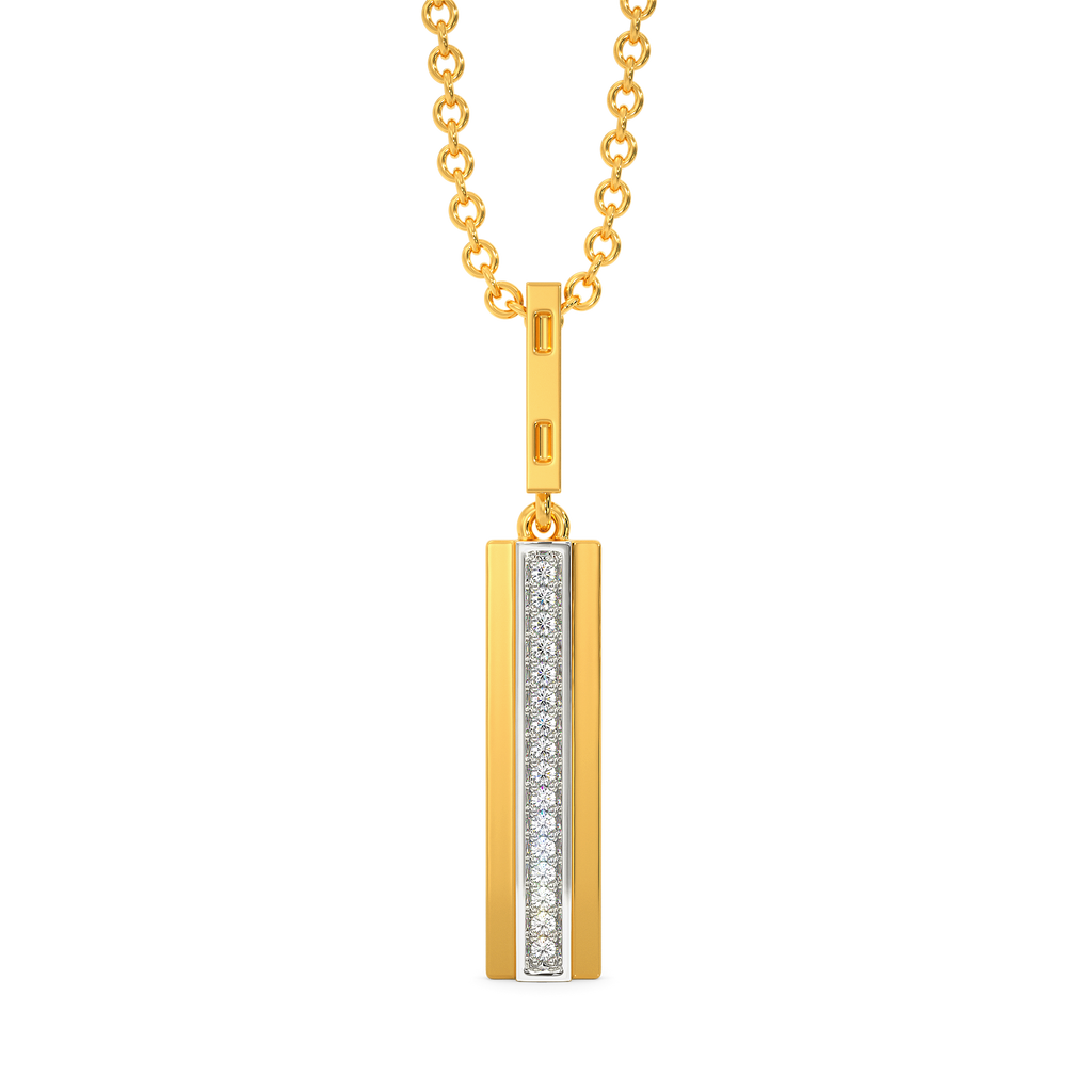 Funky Functional Diamond Pendants