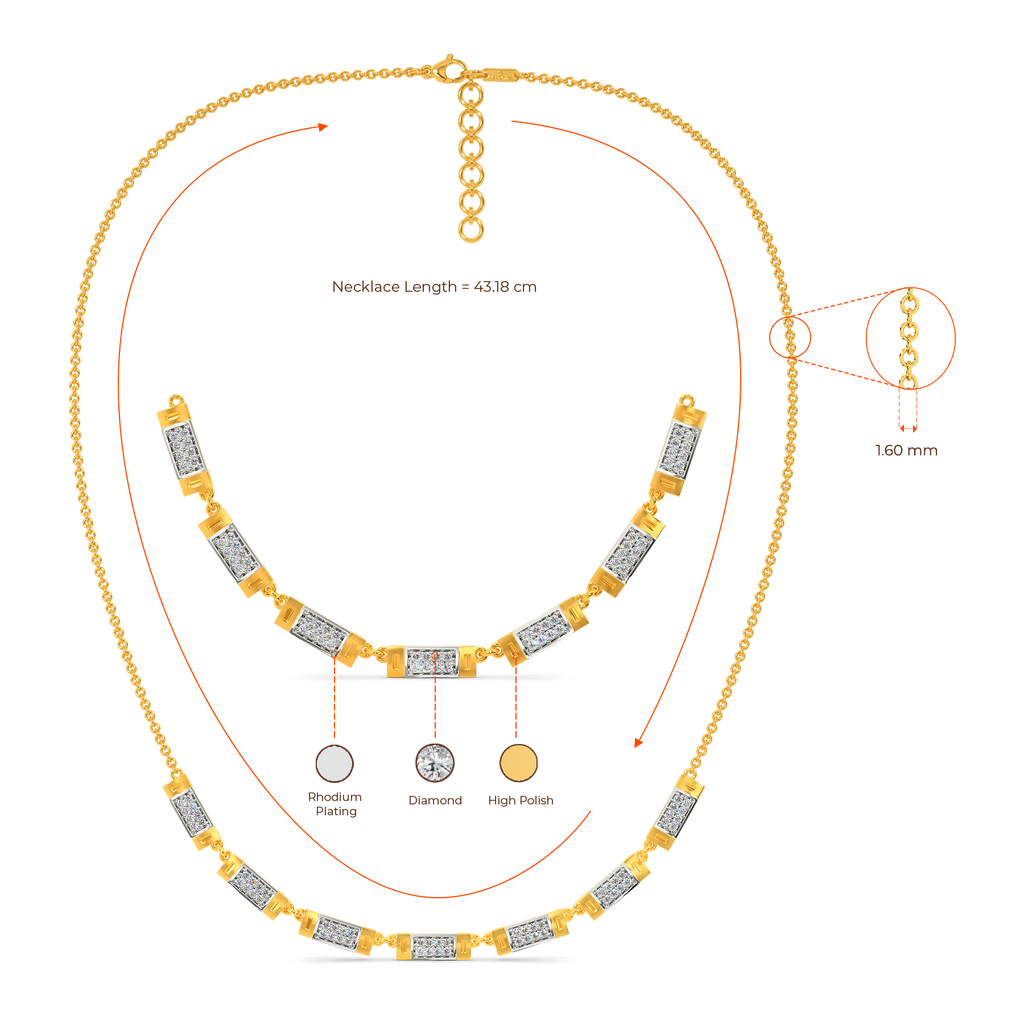 Leslie Diamond Necklaces