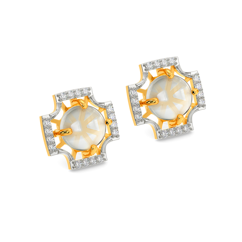 Translucent Radiance Diamond Earrings