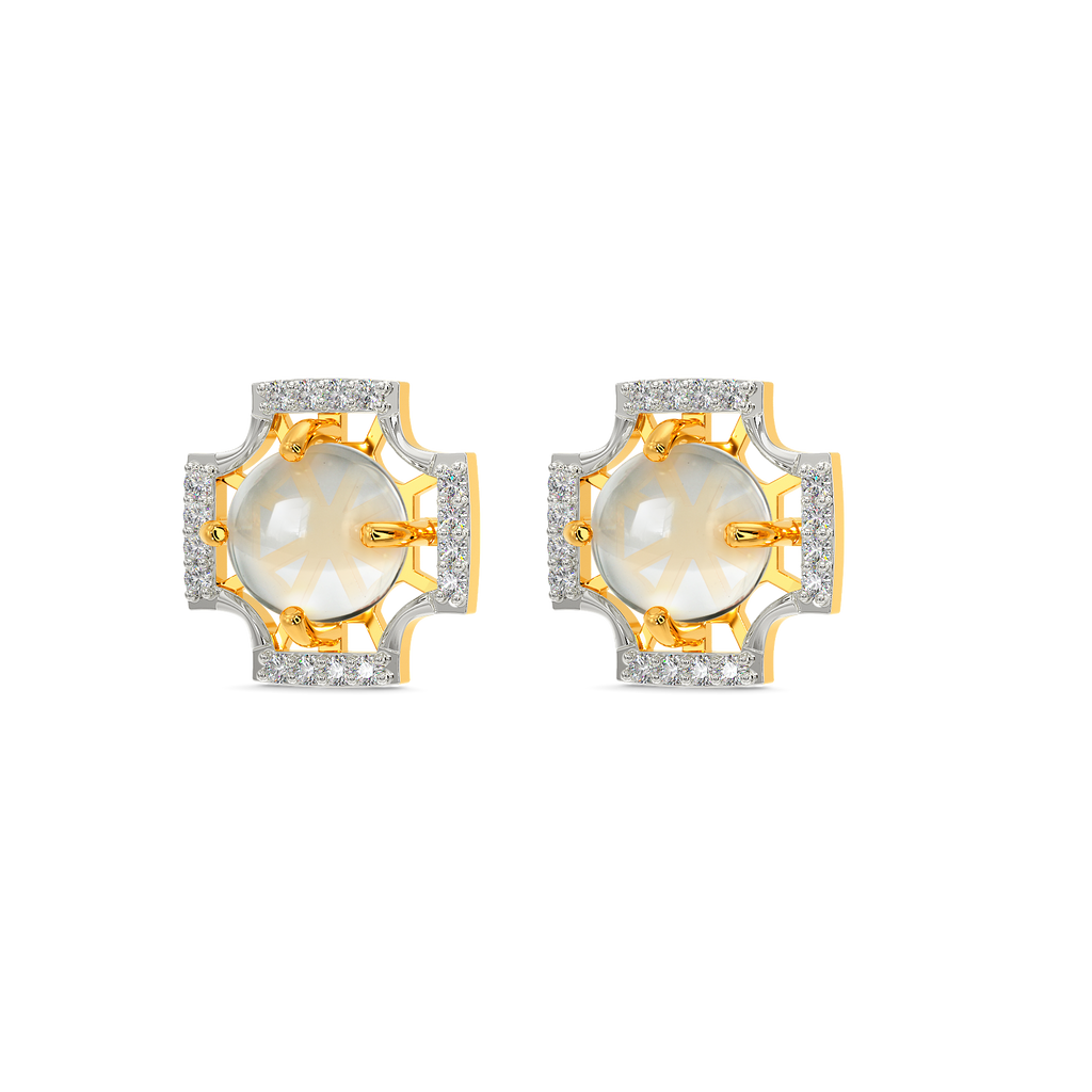Translucent Radiance Diamond Earrings