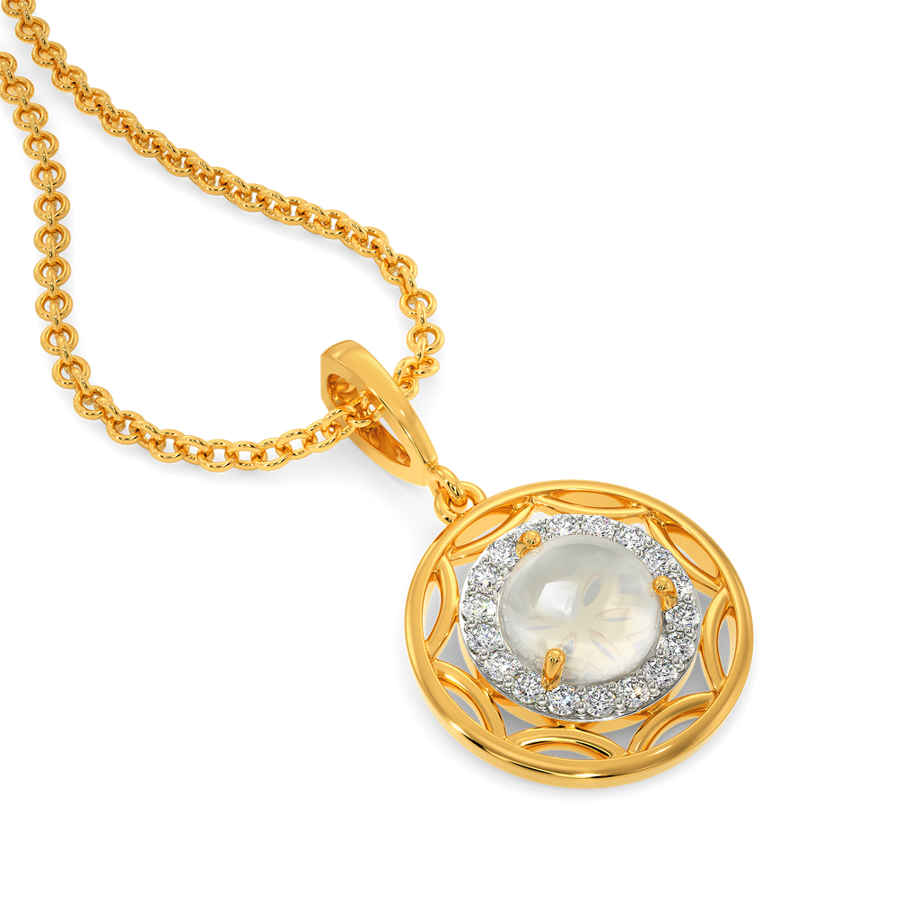 Translucent Whispers Diamond Pendants