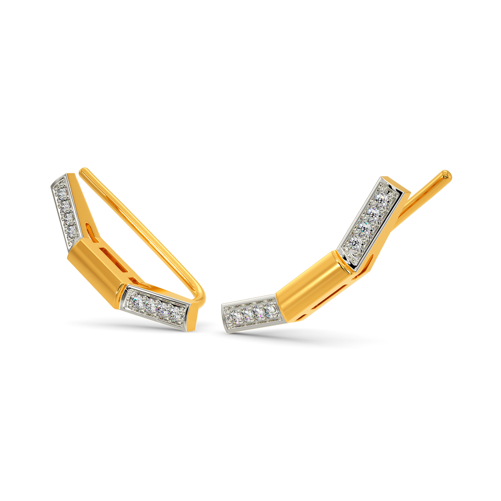 Beyond Binary Diamond Earrings