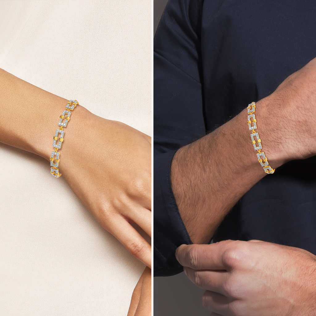 Bold Balance Diamond Bracelets