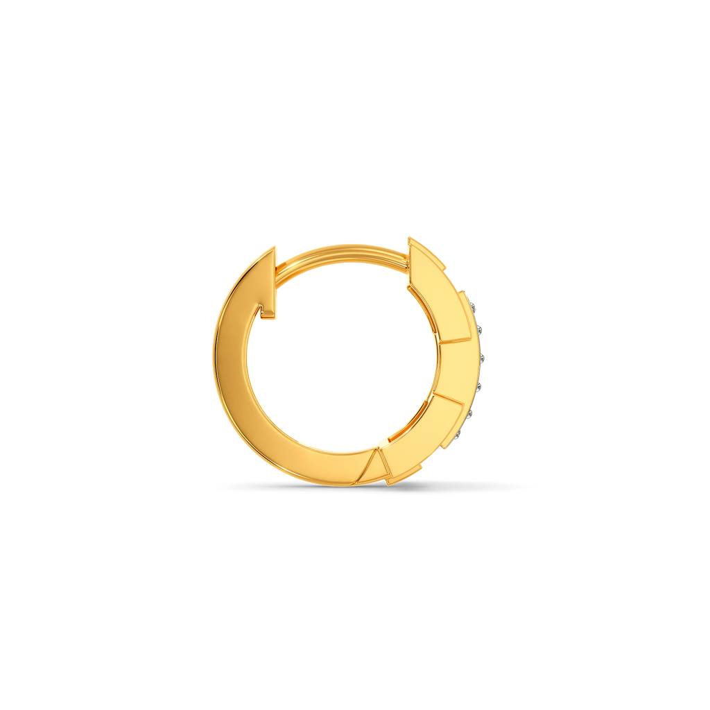 Offbeat Unity Diamond Earrings
