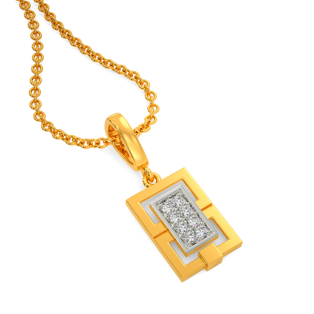 Offbeat Unity Diamond Pendants