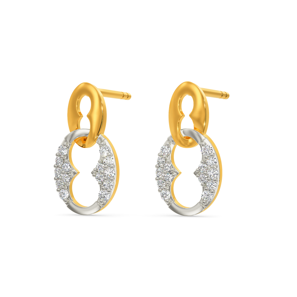 Chainology Diamond Earrings