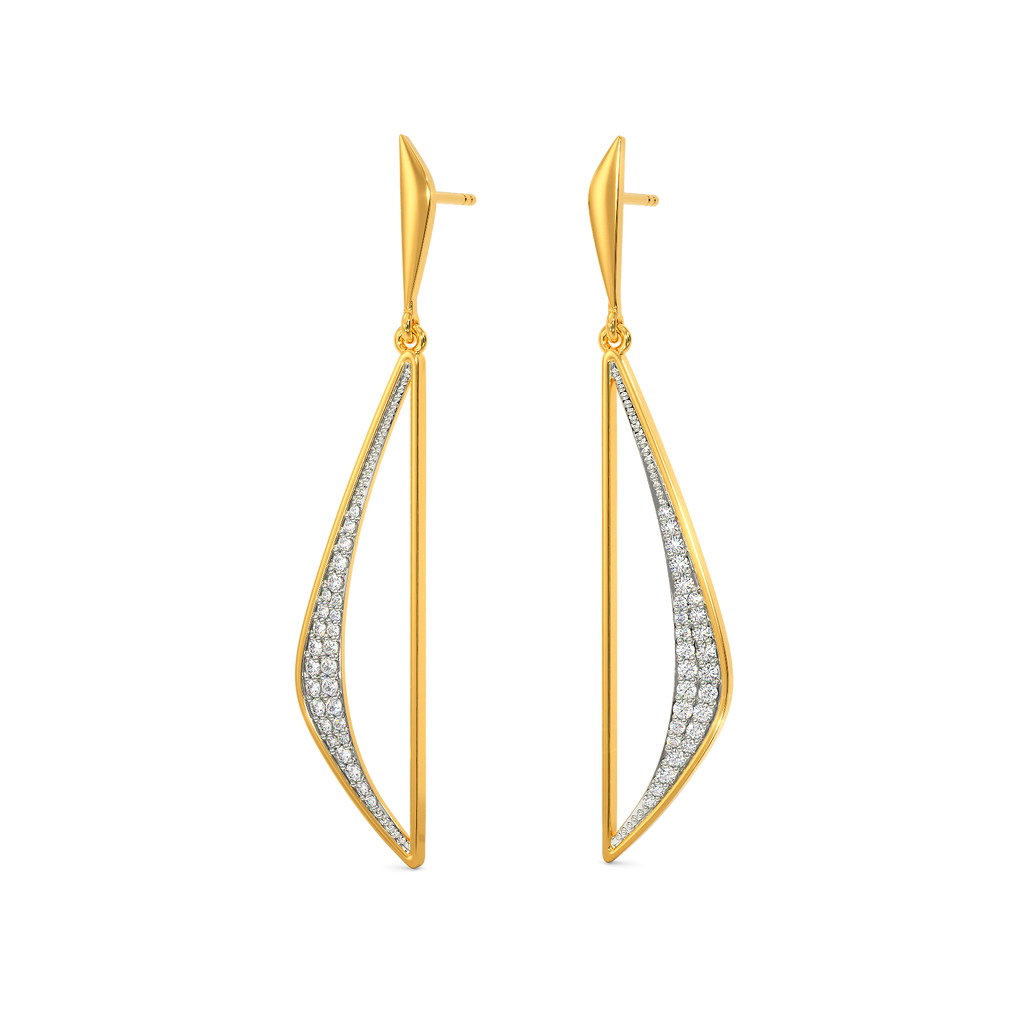 Mega Chic Unleashed Diamond Earrings