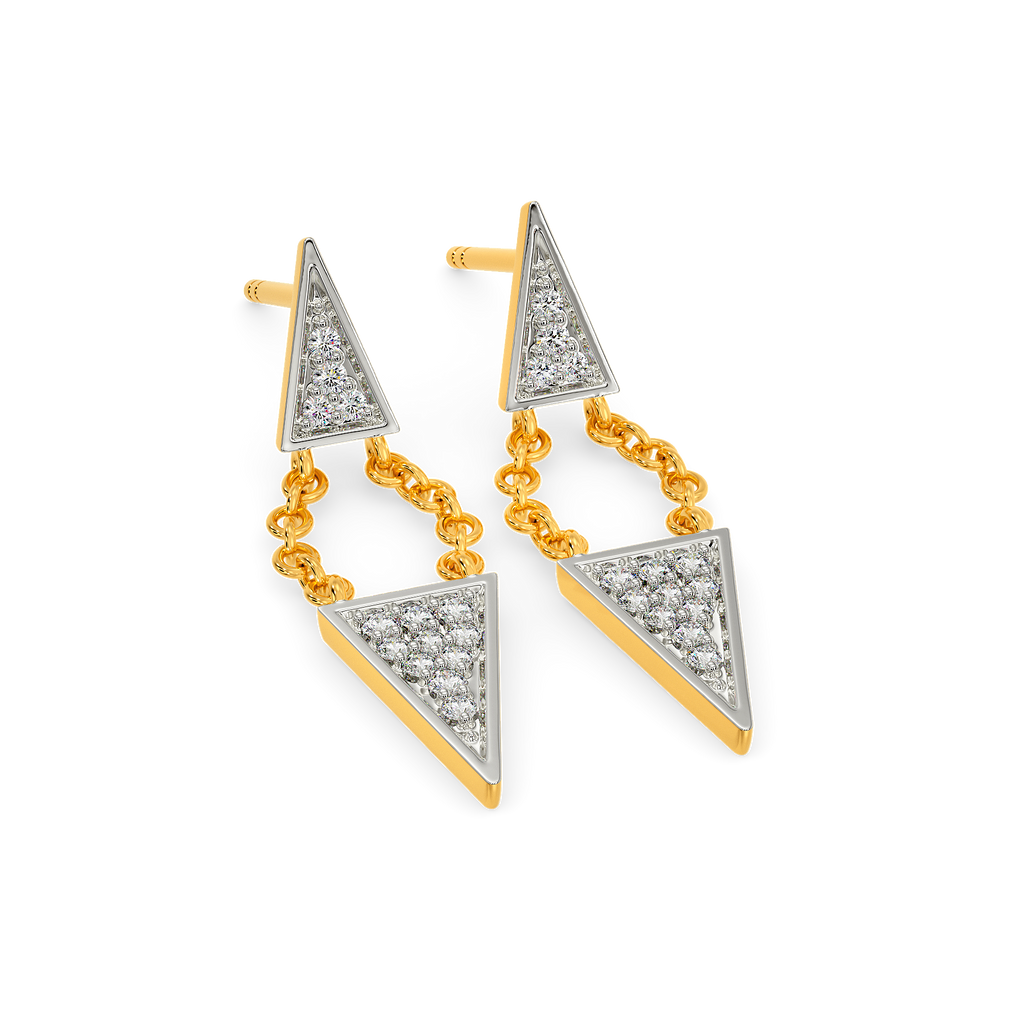 String Mania Diamond Earrings
