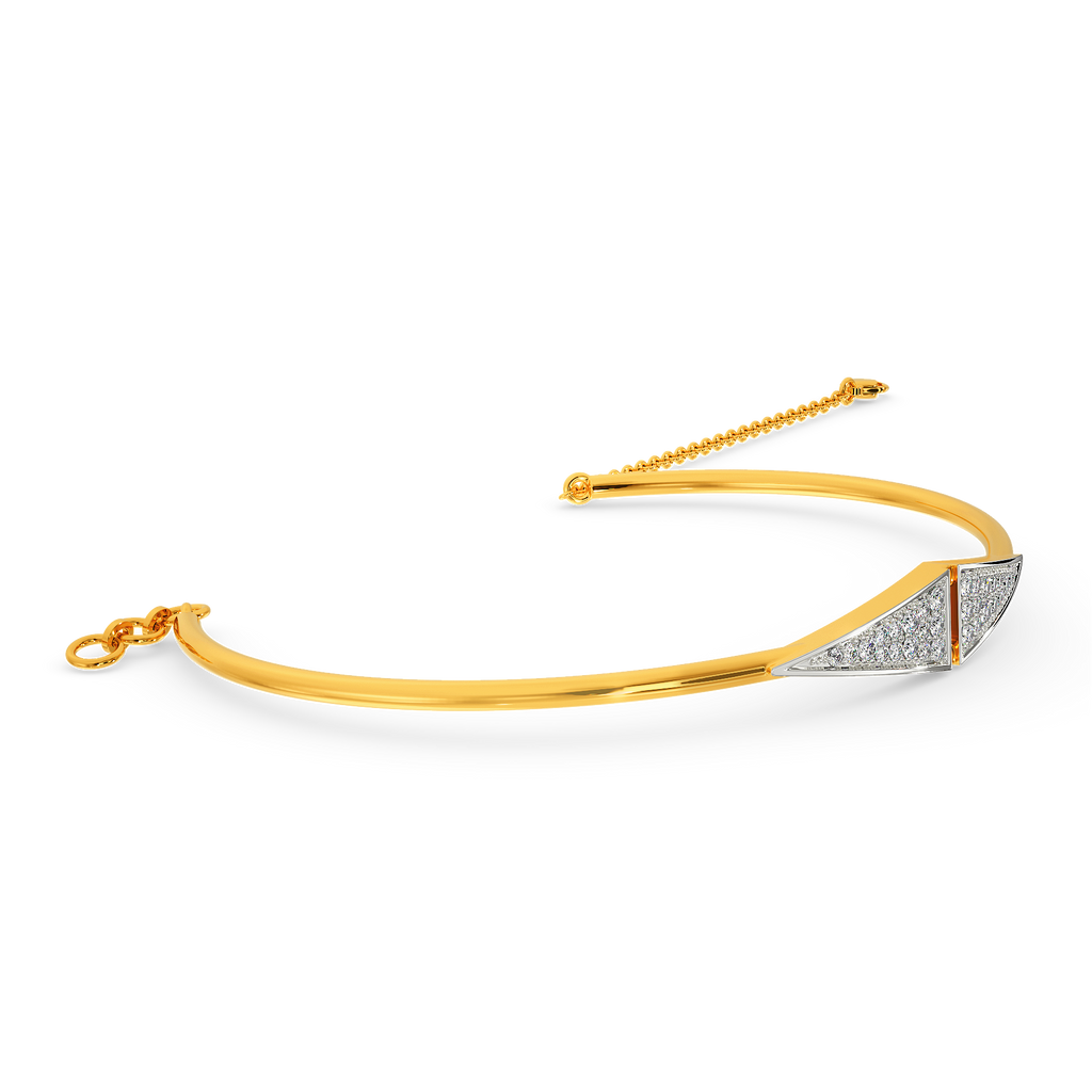 String Connection Diamond Bangles