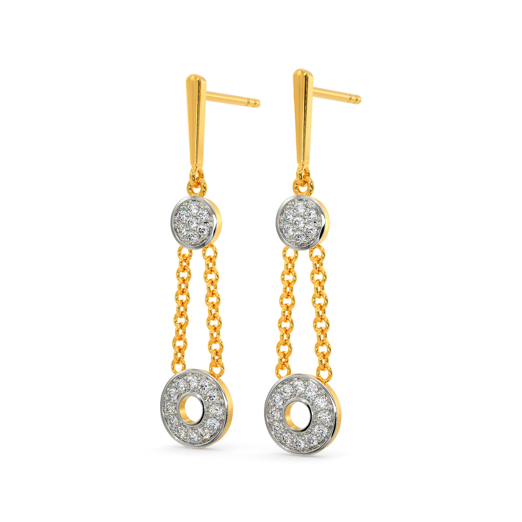 String Show Diamond Earrings