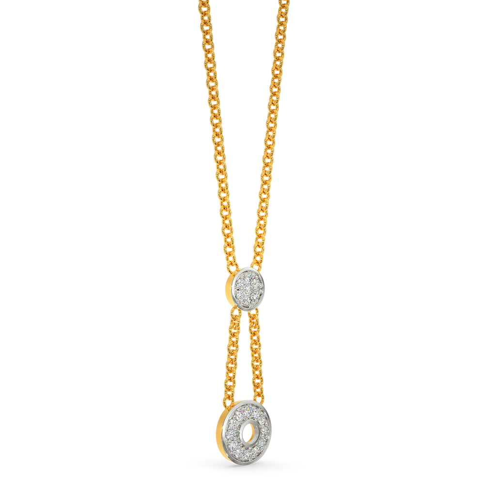 String Show Diamond Necklaces