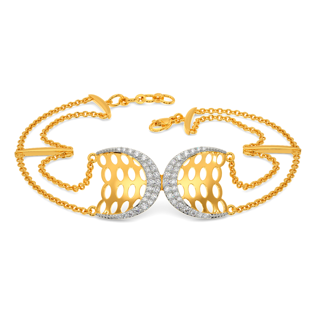 Knitted Drama Diamond Bracelets