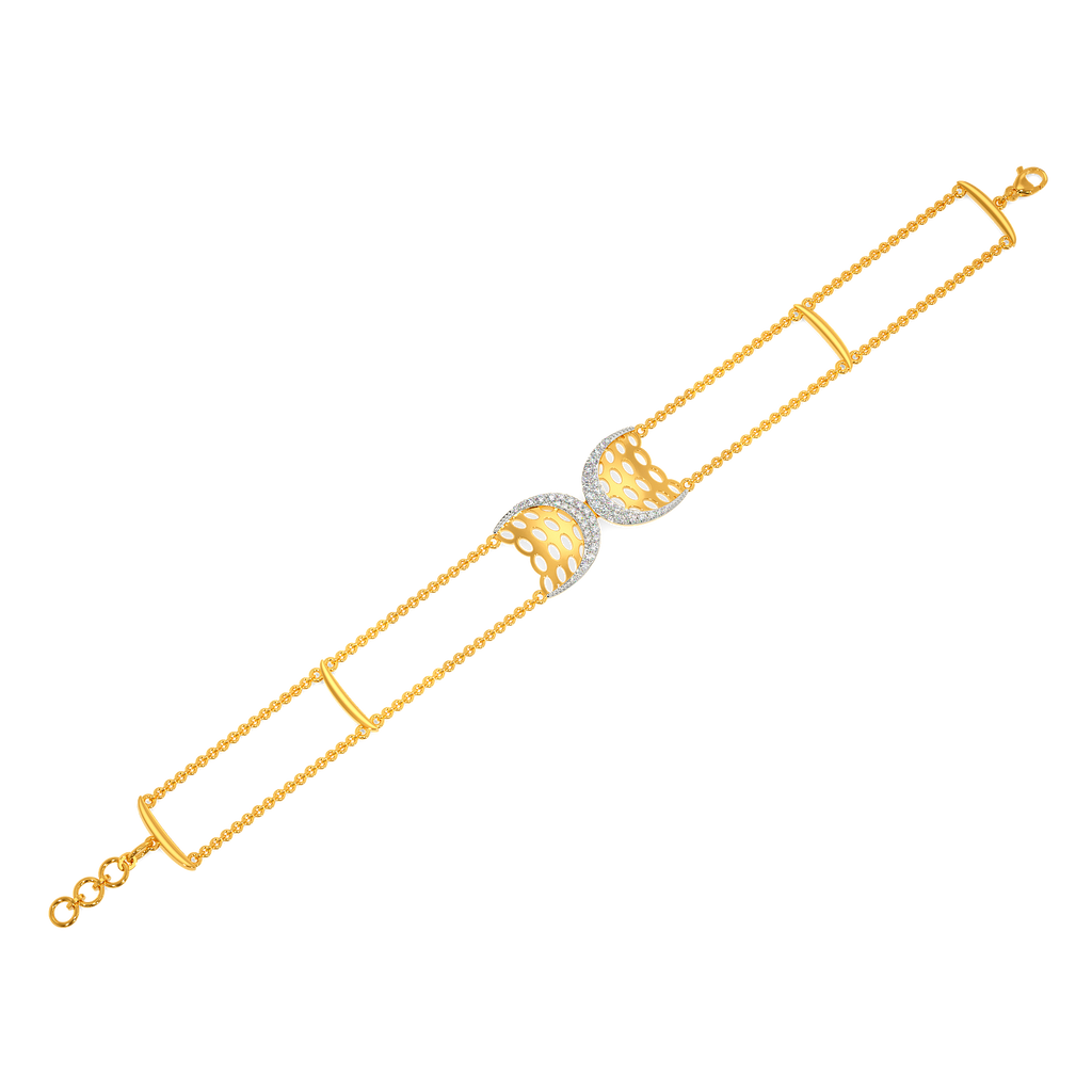 Knitted Drama Diamond Bracelets