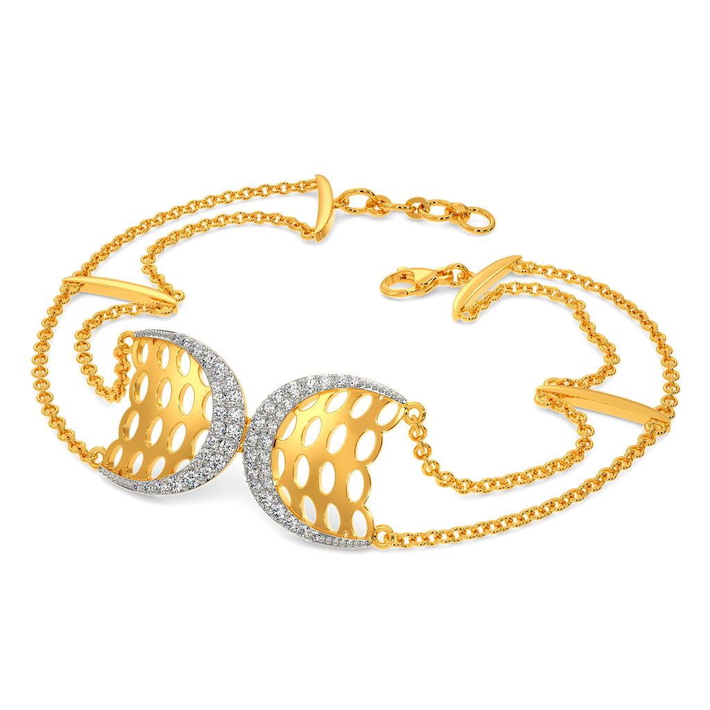 Knitted Drama Diamond Bracelets