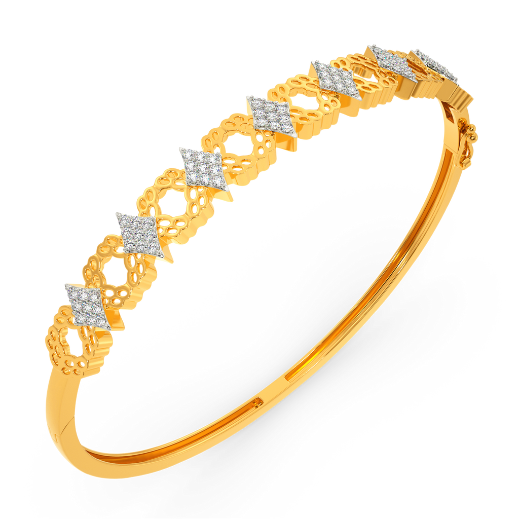 Very Knitly Diamond Bangles